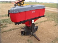 Western 2500 Poly Salt Spreader for Reese Hitch