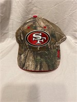 SF 49’ers Baseball Camo Hat