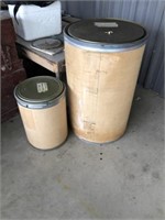 (2) Storage Containers W/ Lids