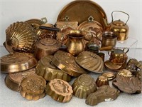 Generous Lot of Copper Molds and More
