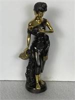 Decorative Arts Brass/Bronze Sculpture of Woman