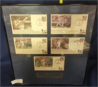 MARK MCGWIRE COMM. HR RECORD FRAMED COLLAGE