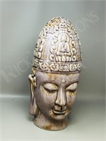 16.5" tall ceramic bust- South East Asia