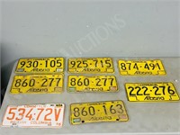 bundle 8 license plates