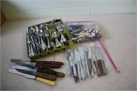 Assorted Cutlery including Steak Knives