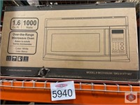 microwave Unbranded 1.6 cu. ft. Over the Range