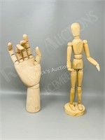 wood model forms - Hand & body