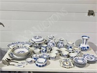 Czech Blue & white dishes