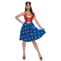 Women's Deluxe Long Dress Wonder Woman Costume