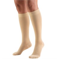 Truform Stockings, Knee High, Closed Toe, Small