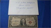 US Silver Certificate Series 1935A