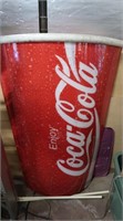 Retro Coca Cola Lighted Sign(sm crack-*Works*
