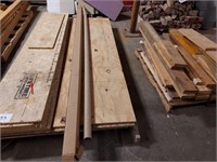 large lot of lumber