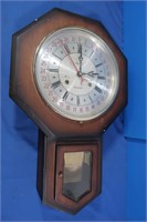 Aldron 31Day Regulator Clock-22x14x5"