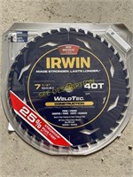 Irwin 7-1/4" 40 tooth