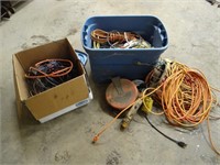 Lot of Assorted Electric Cords & Supplies