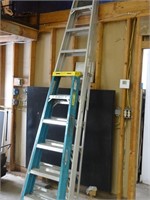 Ladders Werner Fiberglass 6Ft & Aluminum 10Ft