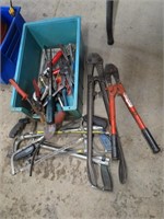 Assorted Tools Bolt Cutters Hack Saws ++