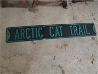 Steel Sign "Arctic Cat Trail"