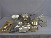 SILVER PLATED LOT: