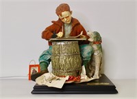 Norman Rockwell "Love Letters" Figurine