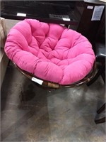 papsaan chair w/pink papsaan cushion