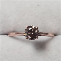 $2615 10K  Diamond (0.5Ct,Si1,Brown) Ring