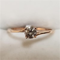 $1800 14K  Diamond(0.3ct) Ring
