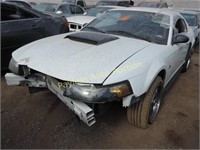 2003 Ford Mustang 1FAFP42X93F307570 White