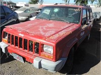 2001 Jeep Cherokee 1J4FT48S91L511991 Red