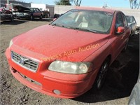 2007 Volvo S60 YV1RS592472619986 Red