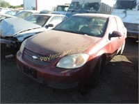 2007 Chevrolet Cobalt 1G1AL55F777329309 Red
