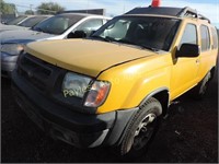 2000 Nissan Xterra 5N1ED28Y8YC569250 Yellow