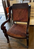 Antique Empire Parlor Chair