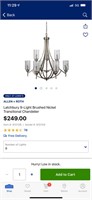 9- lights chandelier