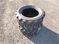 Unused 27x10.5-15 Tractor Tires (QTY 2)