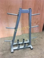A-Frame Weight Plate Rack - 27 x 16 x 48