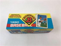 1990 Bowman Baseball Card Set
