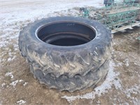 Pair 380/80R38 tires