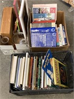 2 Boxes of Books & Misc