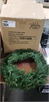 1 Lot Box (6) 20" Monroe Pine Wreaths