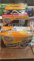 1 Lot (3) Boxes Assorted Arm & Hammer Cat Litter