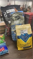 1 Lot (3) Assorted Bags Of Pet Food (1) Grain