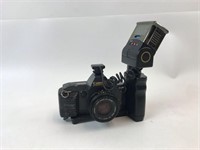 Canon T70 Vintage Camera With Flash