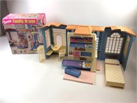 Vintage Barbie Family House With Box