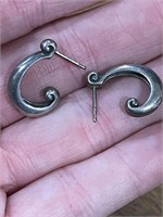 Cute Solid Sterling Silver Earrings
