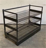 Rolling Metal Wire Rack