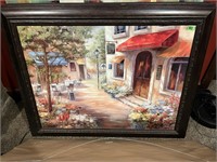 Framed picture, 48”x37”