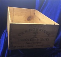 Vintage Wooden Wine Crate
