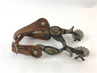 Pair Of Western Boot Spurs